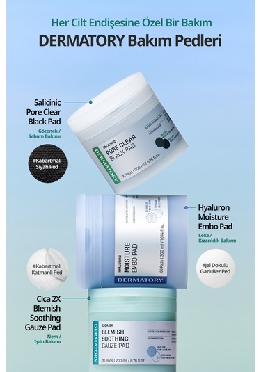 Dermatory Salicinic Pore Clear Black Pad