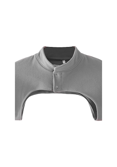 Suntek Omuz Sarma Koruyucu Rahat Boyun Isıtıcısı Erkekler Gri