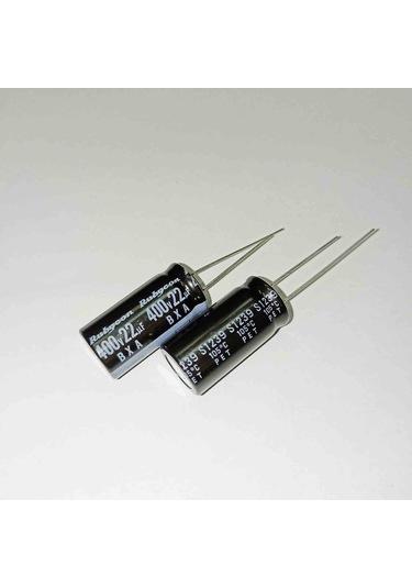 22mf 400v 12x25 105 Rubycon Elko Kondansatör 15 Adet