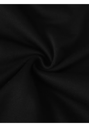 Kışlık Kapüşonlu Sweatshirt, Çocuk We Milano İtaliy Baskılı SiYAH