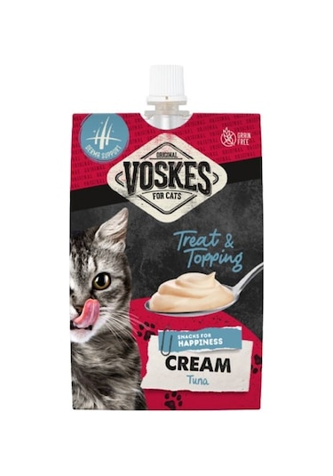 4 Adet Voskes Cream Karışık Kedi Ödülü 90gr