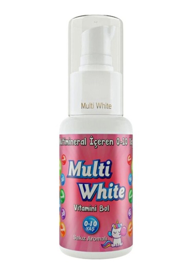 Multi White Sakız Aromalı Çocuk Diş Macunu 50 Ml