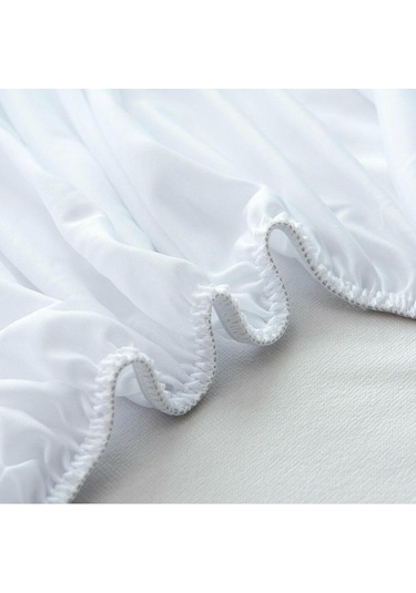 Dört Mevsim Tek Kişilik Alez Fitted Sıvı Geçirmez Yatak Koruyucu (439682107)