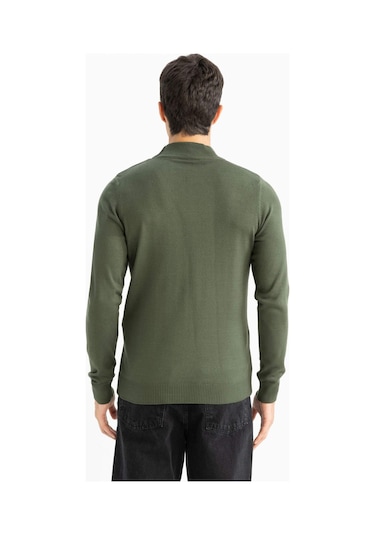 DeFacto Slim Fit Dar Kesim Yarım Balıkçı Yaka Basic Düz Triko Kazak R1127AZ24WNKH412 DeFacto Slim Fit Dar Kesim Yarım Balıkçı Yaka Basic Düz Triko Kazak R1127AZ24WNKH412