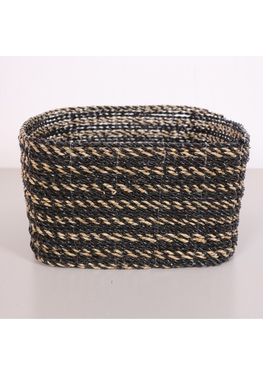 Karadeniz Muz Lif El Yapımı Yuvarlak Büyük Sepet 35x35x20 Cm