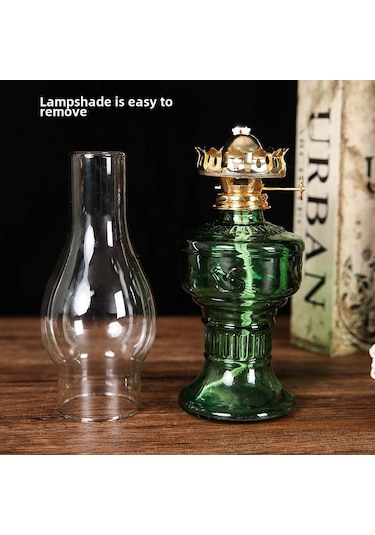 Reedark Lotus Desenli Vintage Petrol Lambası - Kamp, Bahçe Ve Ev Dekoru İçin Kullanıma Elverişli Zirve Kalite Lamba Diğer