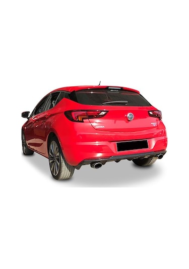 Opel Astra K Rieger Difüzör Çıkışsız PBlack 2015 - 2021