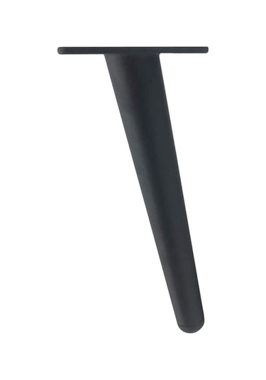 Suntek Demir Koltuk Ayak Değiştirme Eğimli Ayak Siyah 20cm