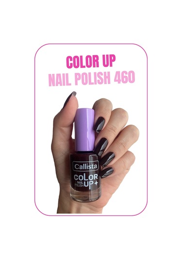 Callista Color Up Nail Polish Oje 460 Nail Game - Bordo