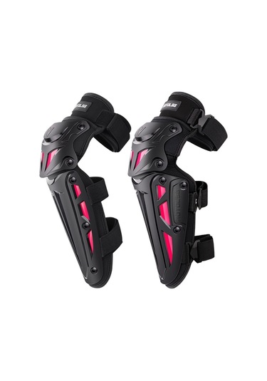 Sones Motolsg Mt-05 Motosiklet Bisiklet Sürme Koruyucu Dişli 2'si 1 Arada Dizlik Pembe