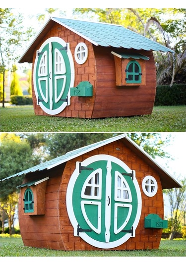 MANDU Ahşap Çocuk Oyun Evi (Playhouse) Hobbit
