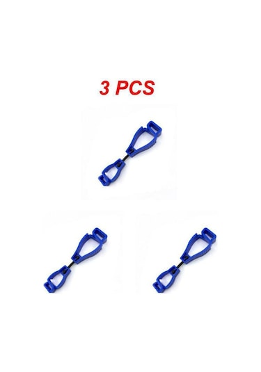 Mavi 3 Adet-1/3/5 Adet Çok Fonksiyonlu Eldiven Klip Tutucu Askı Koruma Emek Çalı Kelepçesi Kapmak Yakalayıcı Ev Gereçleri 47125506