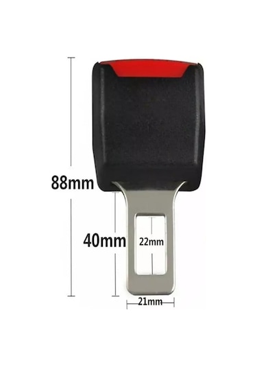 Emniyet Kemer Yükseltici Kemer Tokası 2 Adet (01) ( Sts Oto Aksesuar)