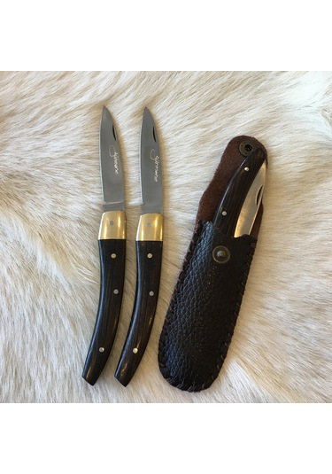 el yapımı ahşap çakı Kahverengi