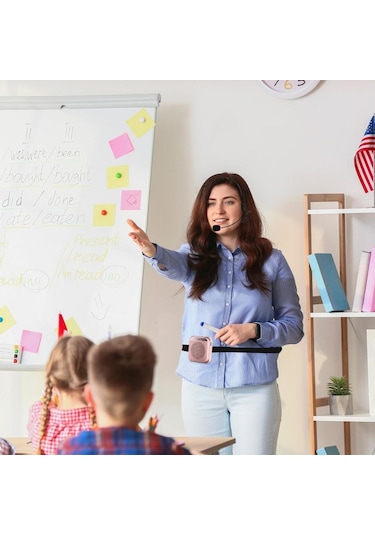 8w Ses Amplifikatörü Megafon Taşınabilir 2200ma Şarj Edilebilir Ses Hoparlörü Öğretmenler Tur Rehberi İçin Mikrofonlu Hoparlör