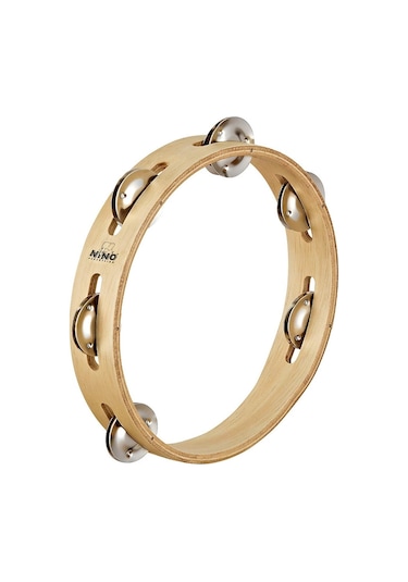 Nino Nıno46 Wood 8 Inch Tambourine