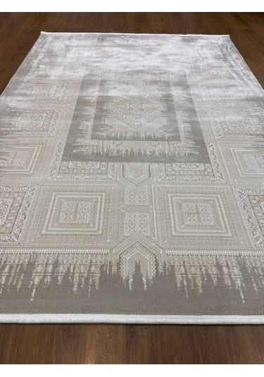 Işıltılı Bej Renkli Salon Halısı 160x230 Krem Bej
