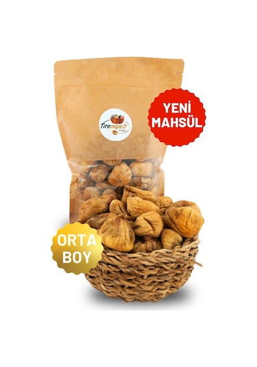 Tiresepeti Kuru İncir Orta Boy Yeni Mahsül 1 KG