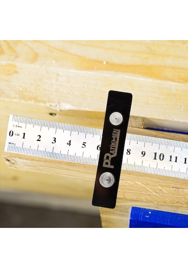 Hassas Ayarlanabilir Çizme, İşaretleme Ve Sabitleme Cetveli 30 Cm