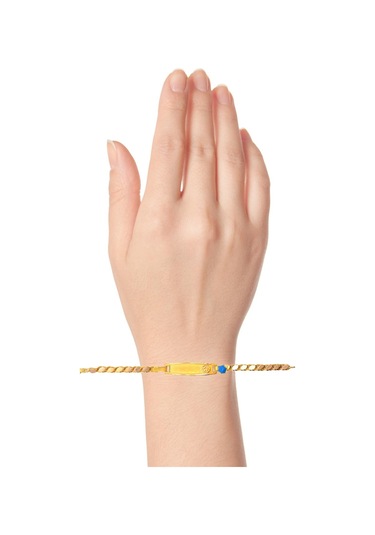 Cigold Taşlı Çocuk Bileklik 14 Ayar Altın 1.83 Gr Oa-c11303029264 Renkli Çok Renkli