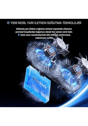 Coofbe Yarı İletken Soğutmalı Çift Fanlı Telefon Soğutucu Soğutma Radyatörü Tüm Telefonlara Uyumlu