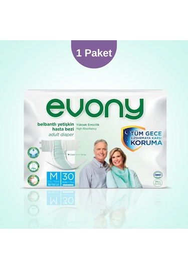 Evony Belbantlı Hasta Bezi M 30'lu