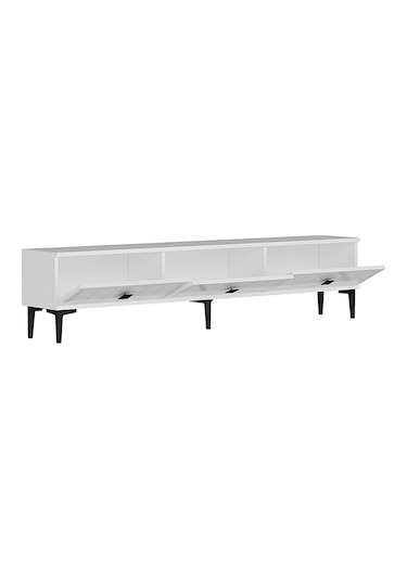 Tsa1801b - Yuka Tv Stand Beyaz 180cm Beyaz