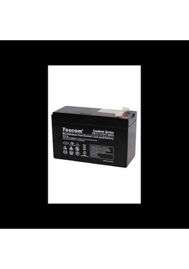 Tescom Combatt, Cbl12-7e, 12v 7ah, Bakımsız, Kuru Akü. Ups İçin Uygundur. 100012589