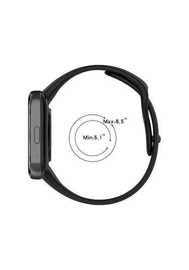 Redmi Mi Watch 3 / 3 Active İle Uyumlu Silikon Kordon