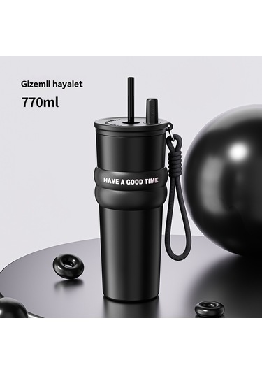 Araba Paslanmaz Çelik Büyük Kapasiteli Bardak-gizemli Hayalet