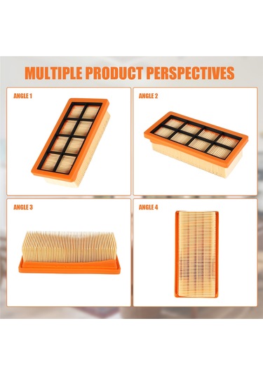 Leasetake Karcher Ad 2, Ad 3.000, Ad3.200, Ad 3 Premium Şömine, Ad 4 Premium Robotik Süpürge Parçası İçin 6.415-953.0 Filtresi