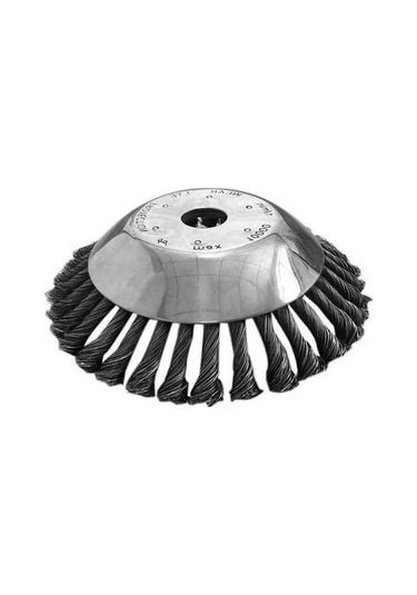 Besthome1 6 İnç Çim Biçme Makinesi Düzeltici Parçaları, Genel Aşınmaya Dayanıklı Çok İşlevli Çelik Tel Pas Temizleme Ayıklama P