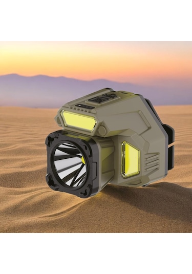 Panther Pt-5228 Usb Şarjlı Kafa Lambası Siyah