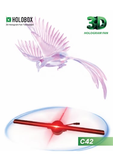 Holobox C42 3d Hologram Fan 42 Cm