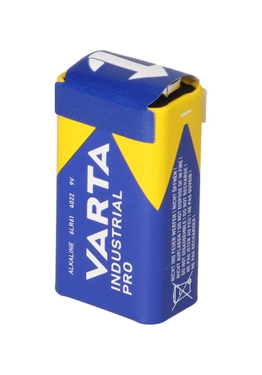 Varta 6LR61 9V Endüstriyel Alkalin Pil