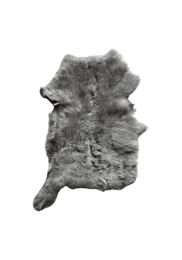 Gerçek Uzun Tüylü Koyun Postu Açik Vizon