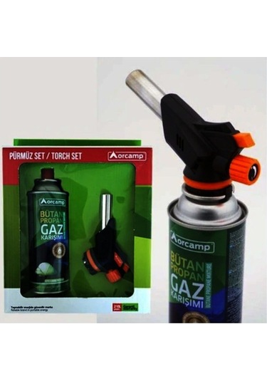 Orgaz Orcamp Çakmaklı Kartuş Pürmüz Set Cx-500-227 Çok Renkli