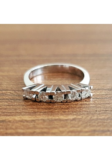 Pırlanta Beştaş Yüzük 0,50 Ct Yzd010 Altınsepeti