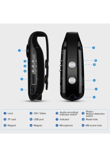 Skycity Dışarıda Gösterim İçin Gergin Kamera - 1080p Geniş Açı, Gürültü Engelleme Ve Hareket Algılama, Pea Pods Modeli