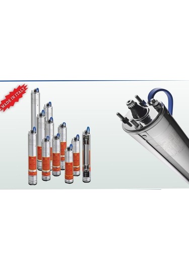 Coverco 4&quot 1hp Trifaze 380 V İthal Tek Dalgıç Motorları