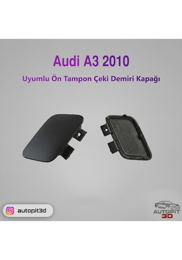 Audı A3 2010 Ön Tampon Çeki Demiri Kapağı