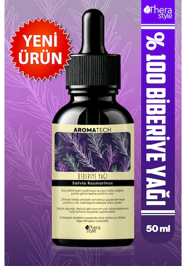 Thera Style Yıpranmış Saçlar İçin Saç Dökülmesi Karşıtı Biberiye Yağı 50 ML