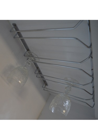 Krom 4 Bölmeli V Bardaklık Kadehlik