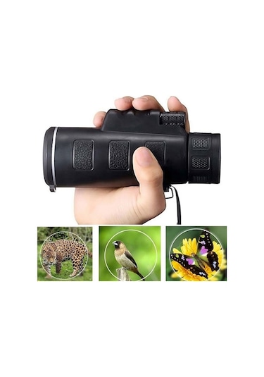 Triline Telefon Kamera Dürbün 40x Zoom Monoküler Hd El Teleskopu