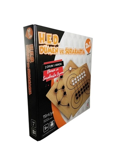 Dümen ve Surakarta 2'si1 Arada Eğitici Oyun Zeka ve Strateji Oyun