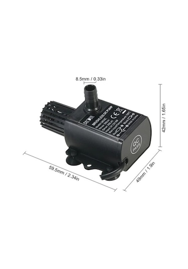 Trendooze Dc12v Solar Mikro Fırçasız Su Pompası - Yüksek Performans