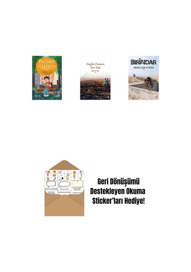 Okuldaki Yabancı + Dağda Duman Yeri Yok + Bırindar + Okuma Sticker'ları