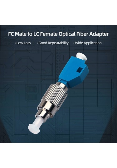 Maiyame Görsel Hata Bulucu Fiber Adaptörü Fiber Optik Konnektör Fc Erkek - Lc Dişi Optik Fiber Ada