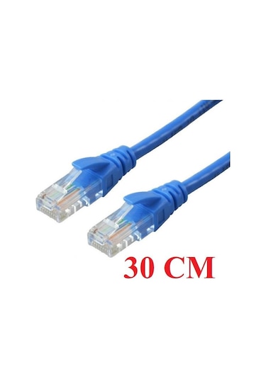 Alfais 5149 Cat6 İnternet Ethernet Rj45 Lan Kablosu 0.3 Metre