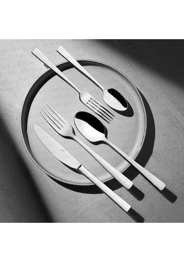 Nehir Deniz Sade 6 Kişilik 36 Parça Çatal Kaşık Bıçak Takımı